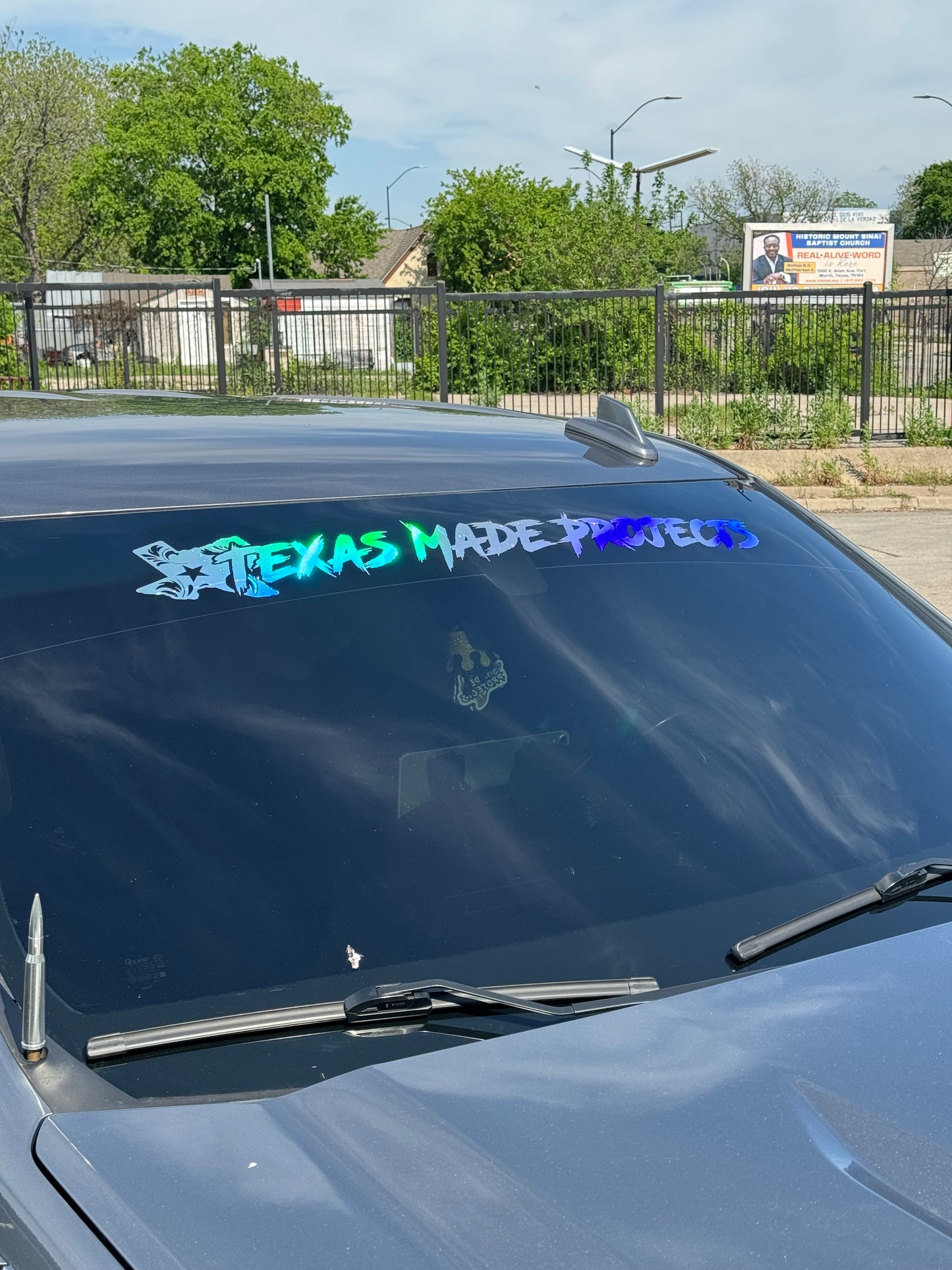 HOLOGRAPHIC TXMP 40” Windshield Banner