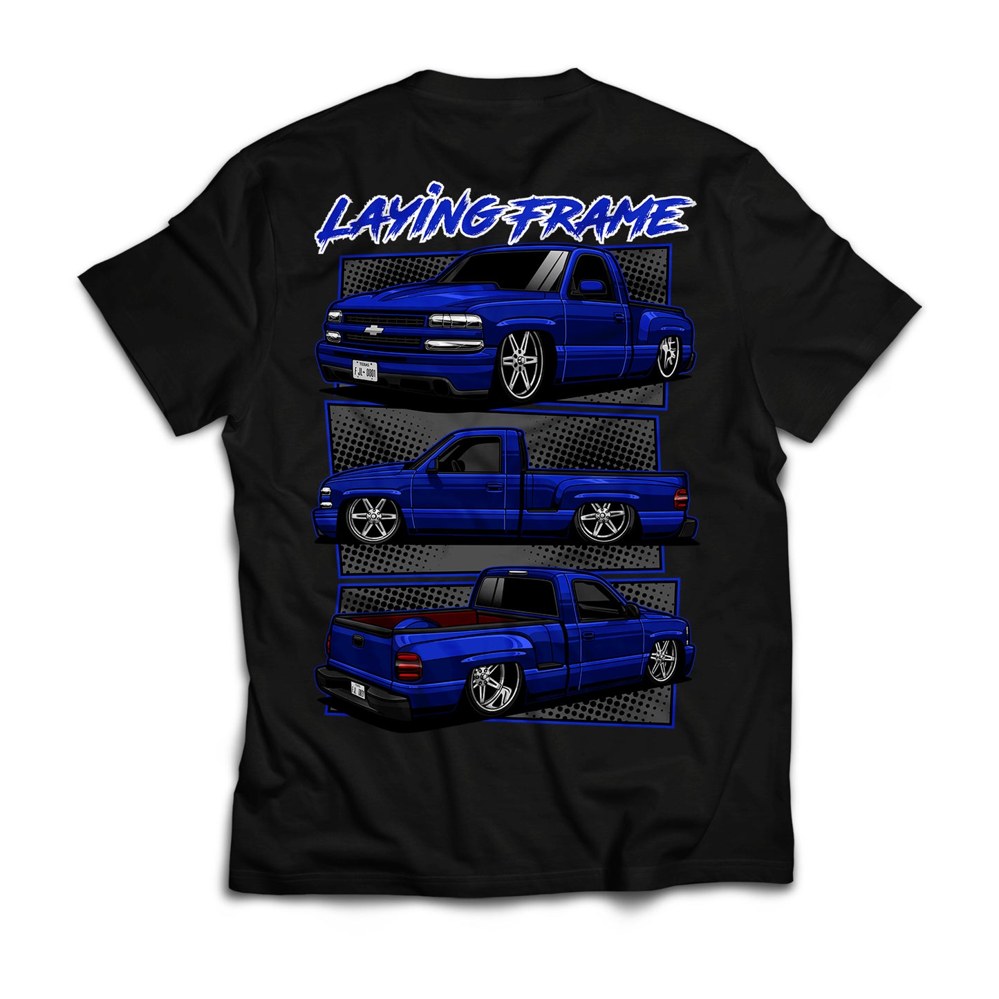 Laying Frame Bubble Eye Shirt