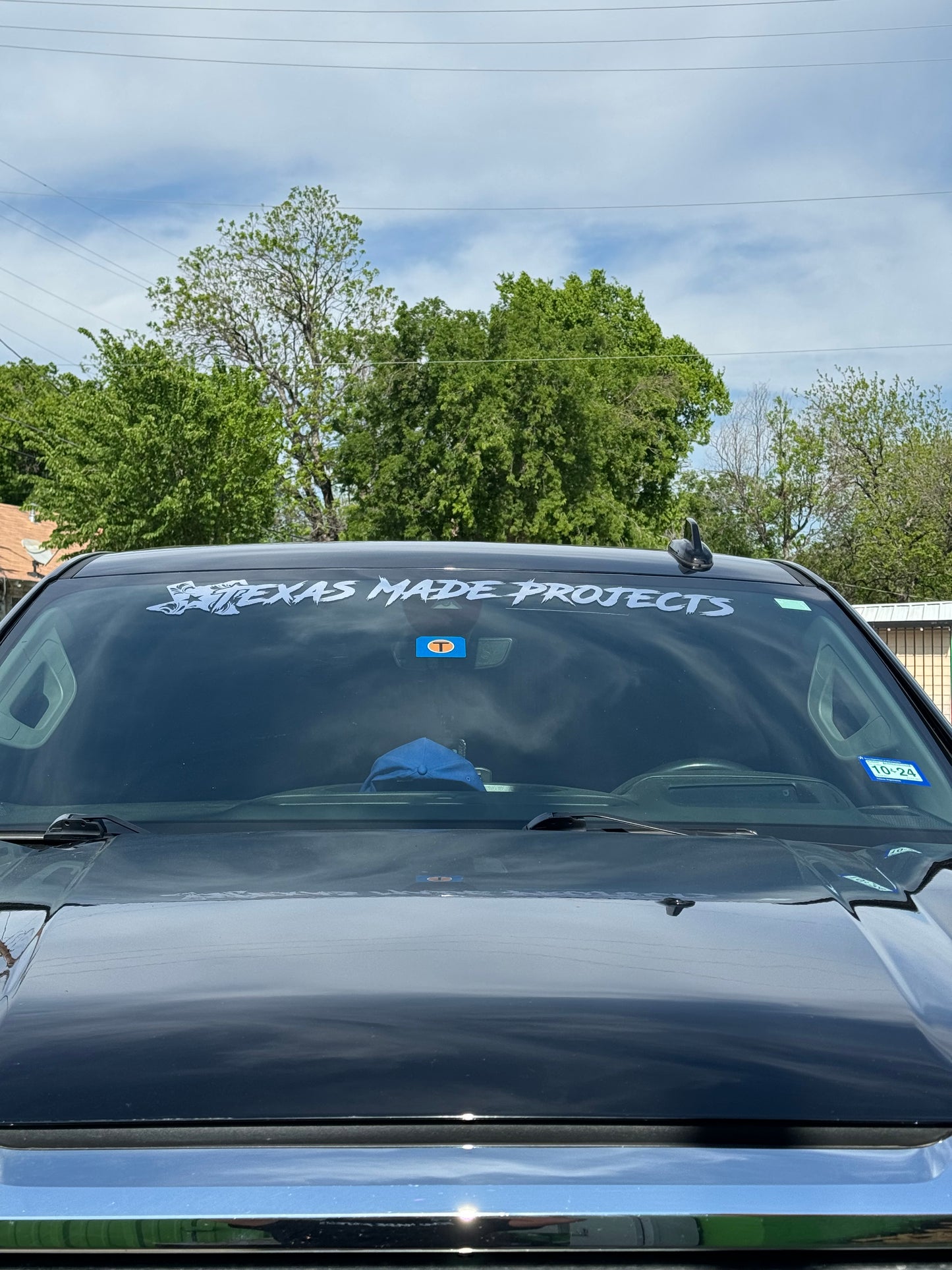 CHROME TXMP 40” Windshield Banner