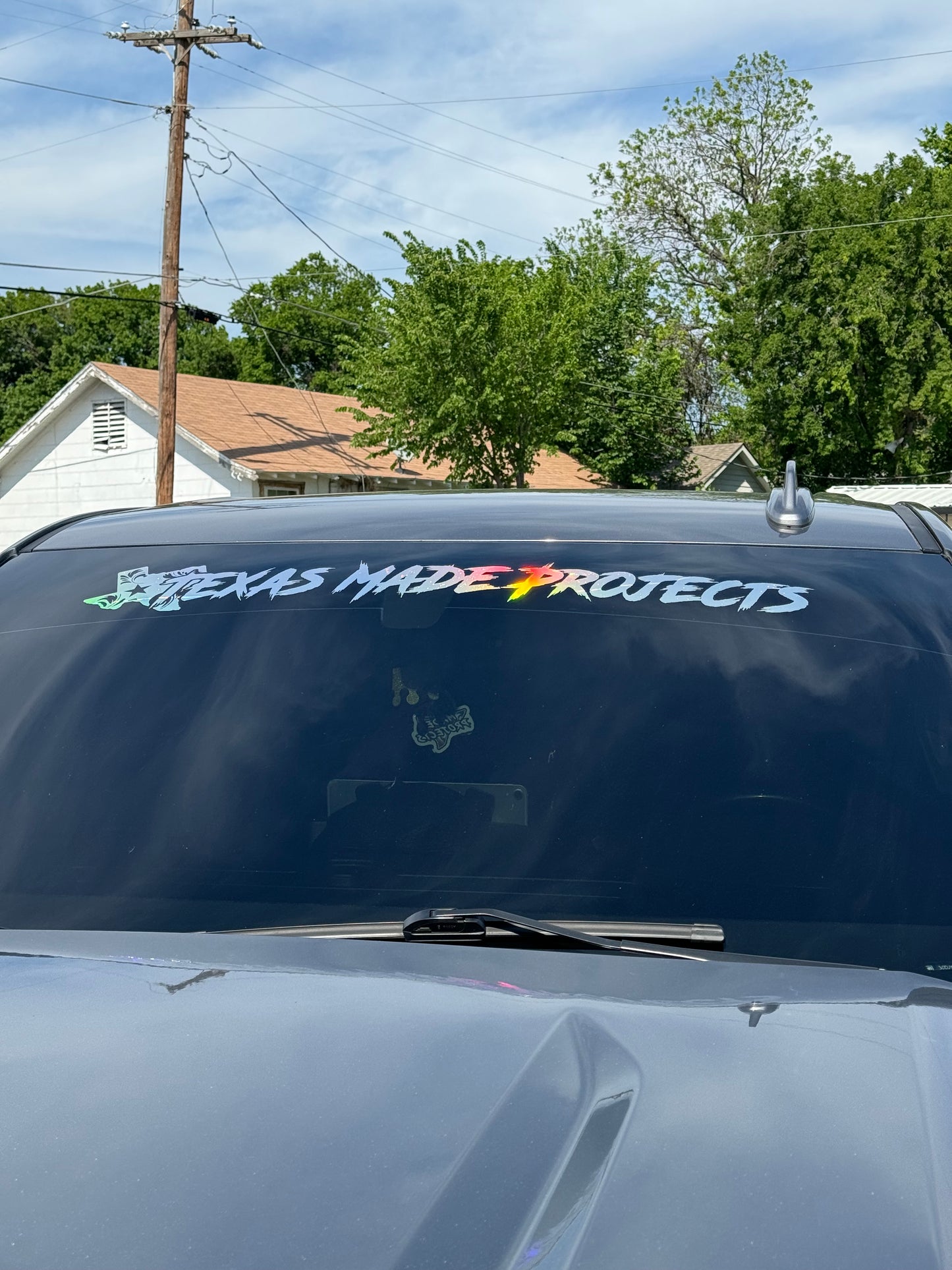 HOLOGRAPHIC TXMP 40” Windshield Banner