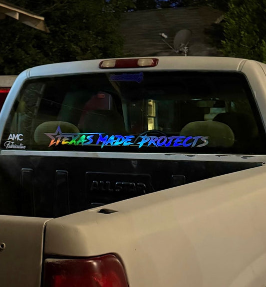 40" Holographic TMP Decal