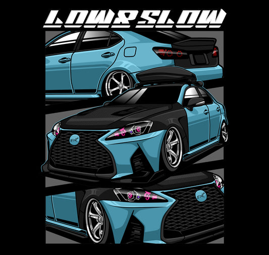 Low & Slow Lexus Decal 4x4