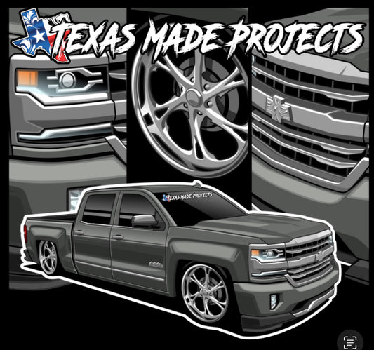 High Country Silverado Decal 4x4