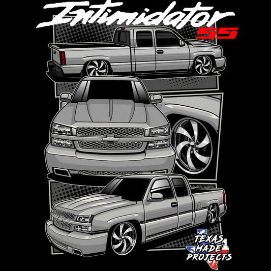 Intimidator SS Extended Cab 4"x4" Decal