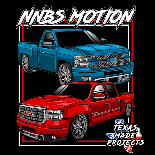 NNBS MOTION 4"x4" Decal